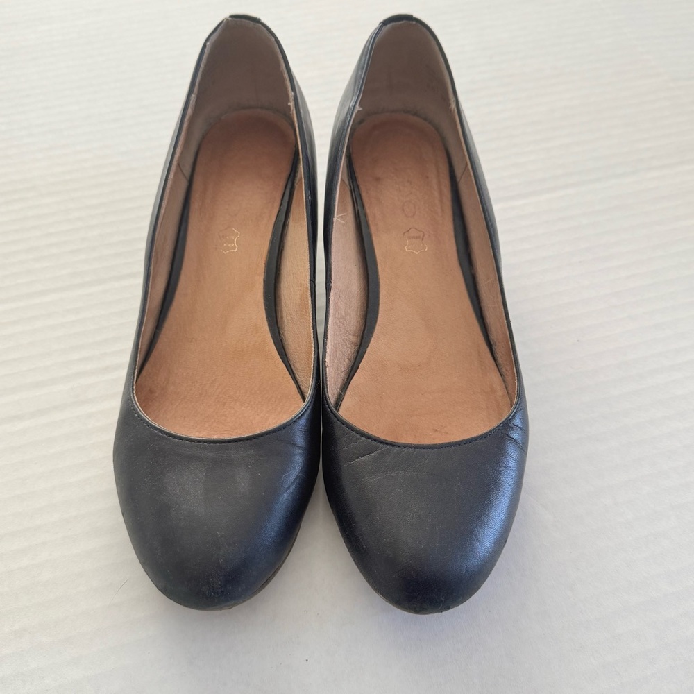 ALDO Black Wedge Shoes
